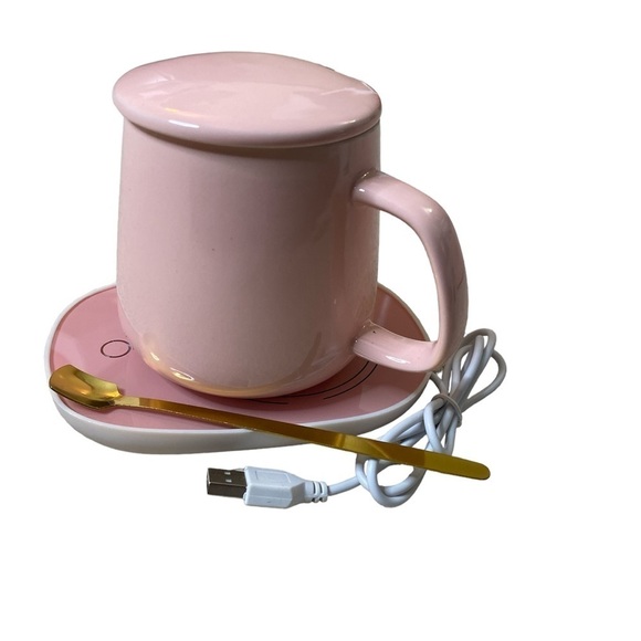 Coffee Mug Warmer for Home Office Desk Electric drink Cup Warmer Heating plate - Picture 3 of 5